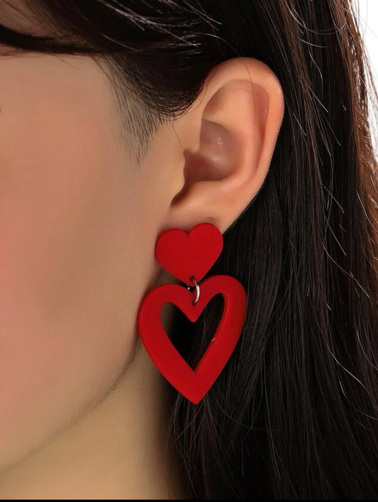 Valentines earrings