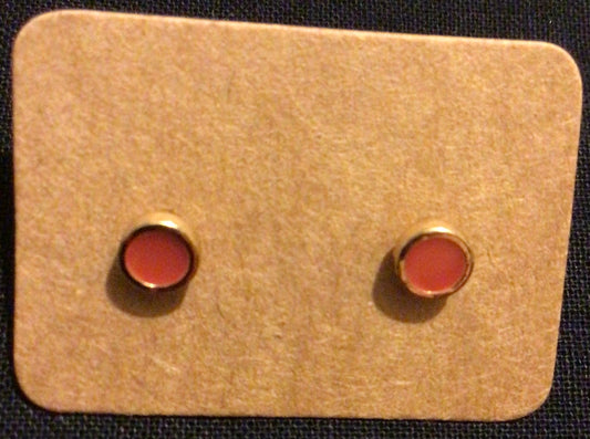 Circle small earrings