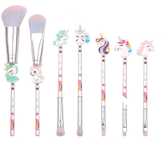 Unicorn makeup brushes