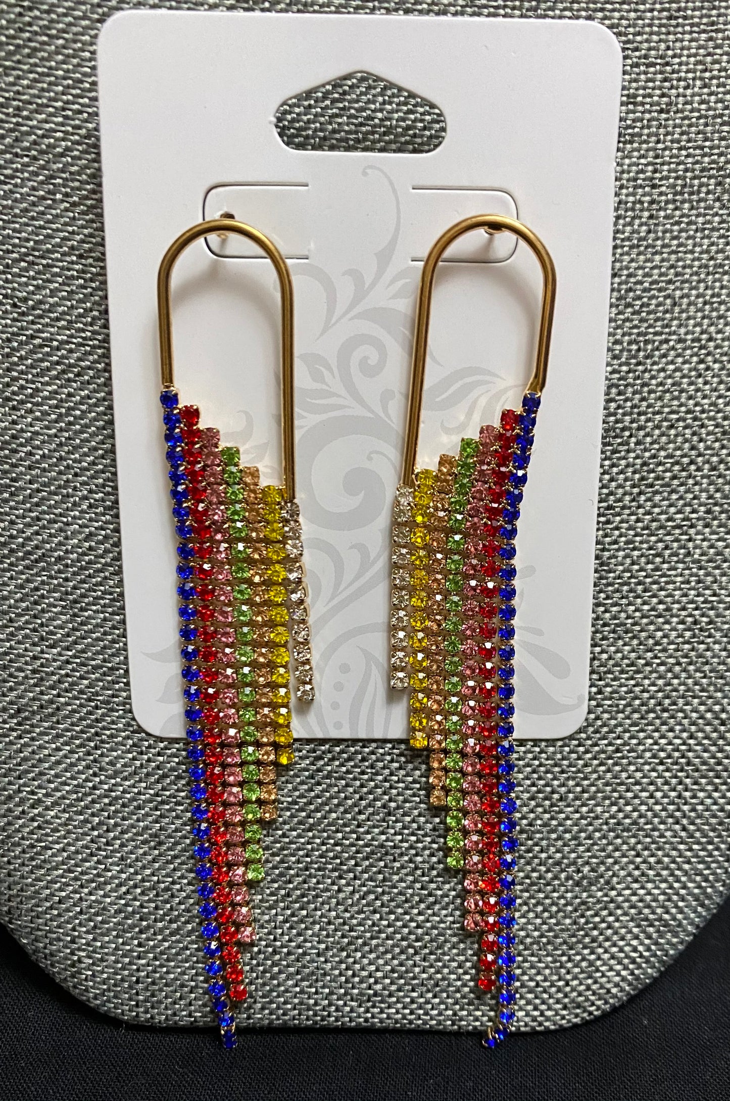 Rainbow earrings