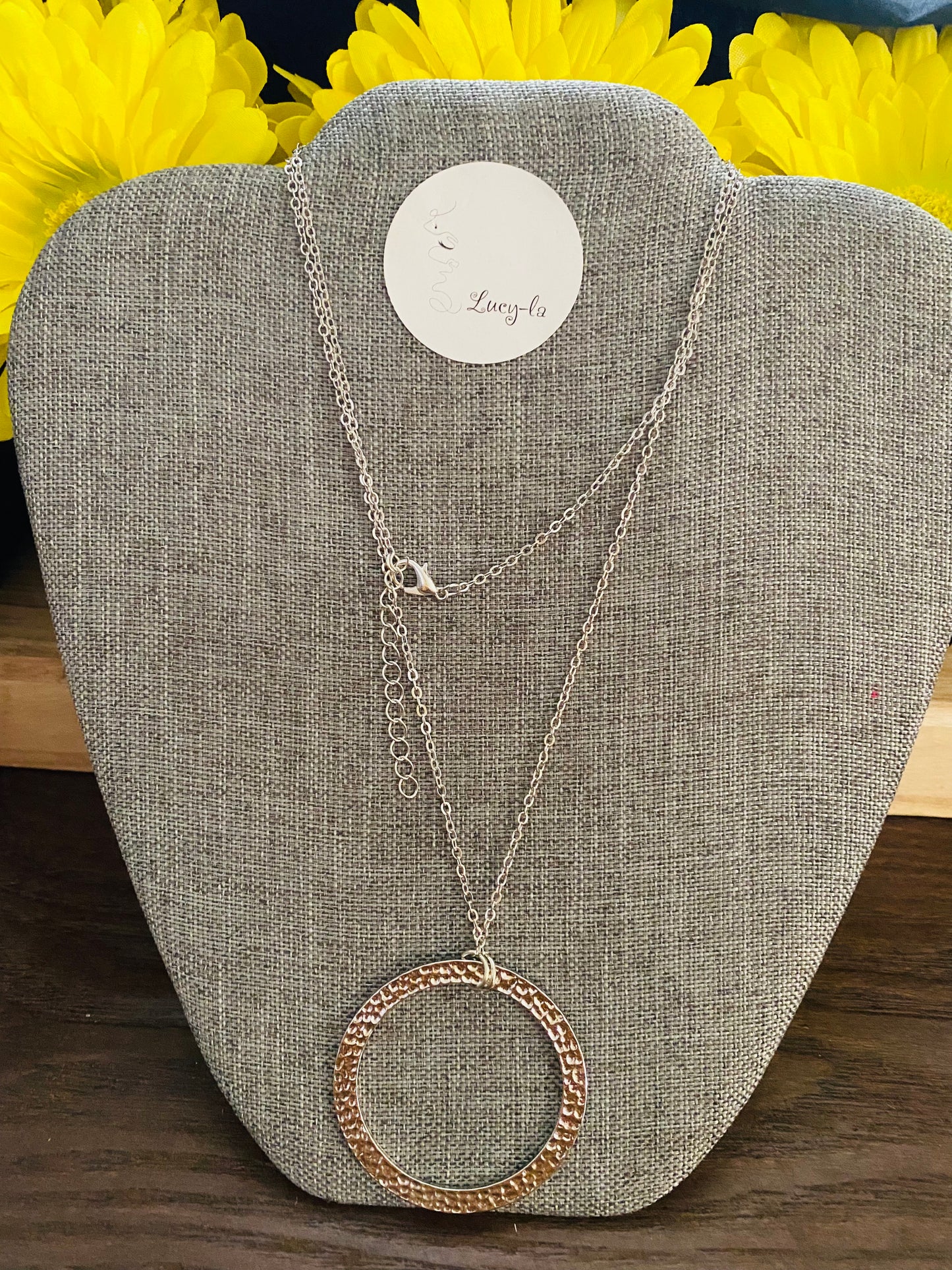 Circle necklace