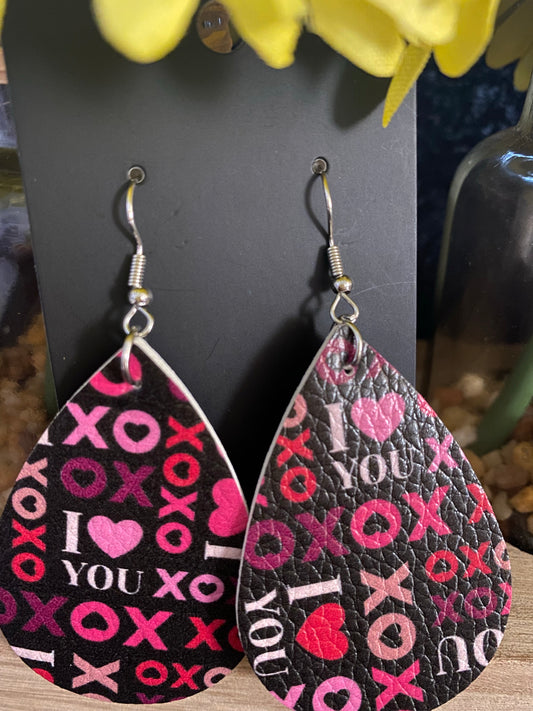 Valentines earrings