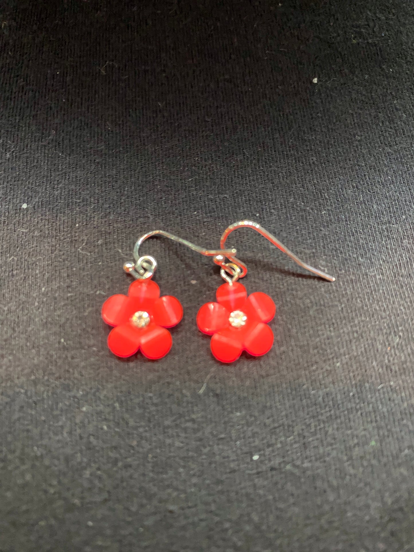 Flower earrings