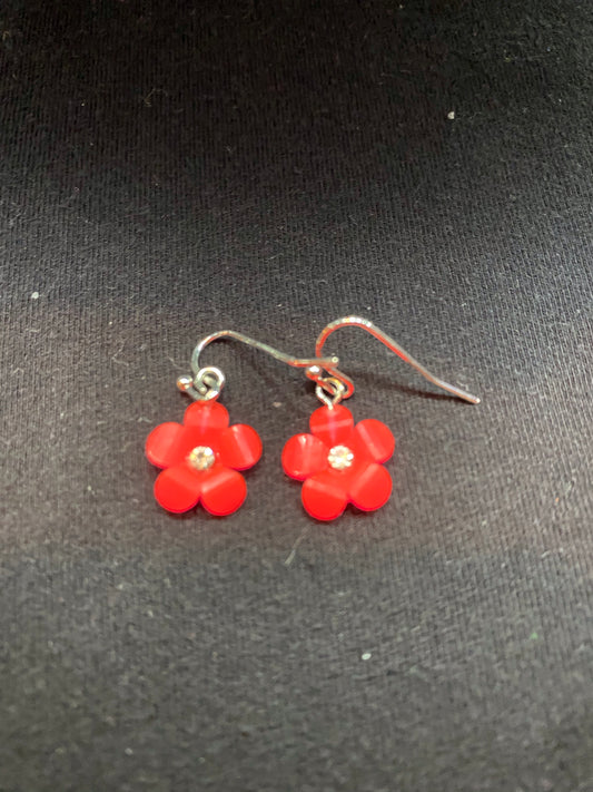 Flower earrings