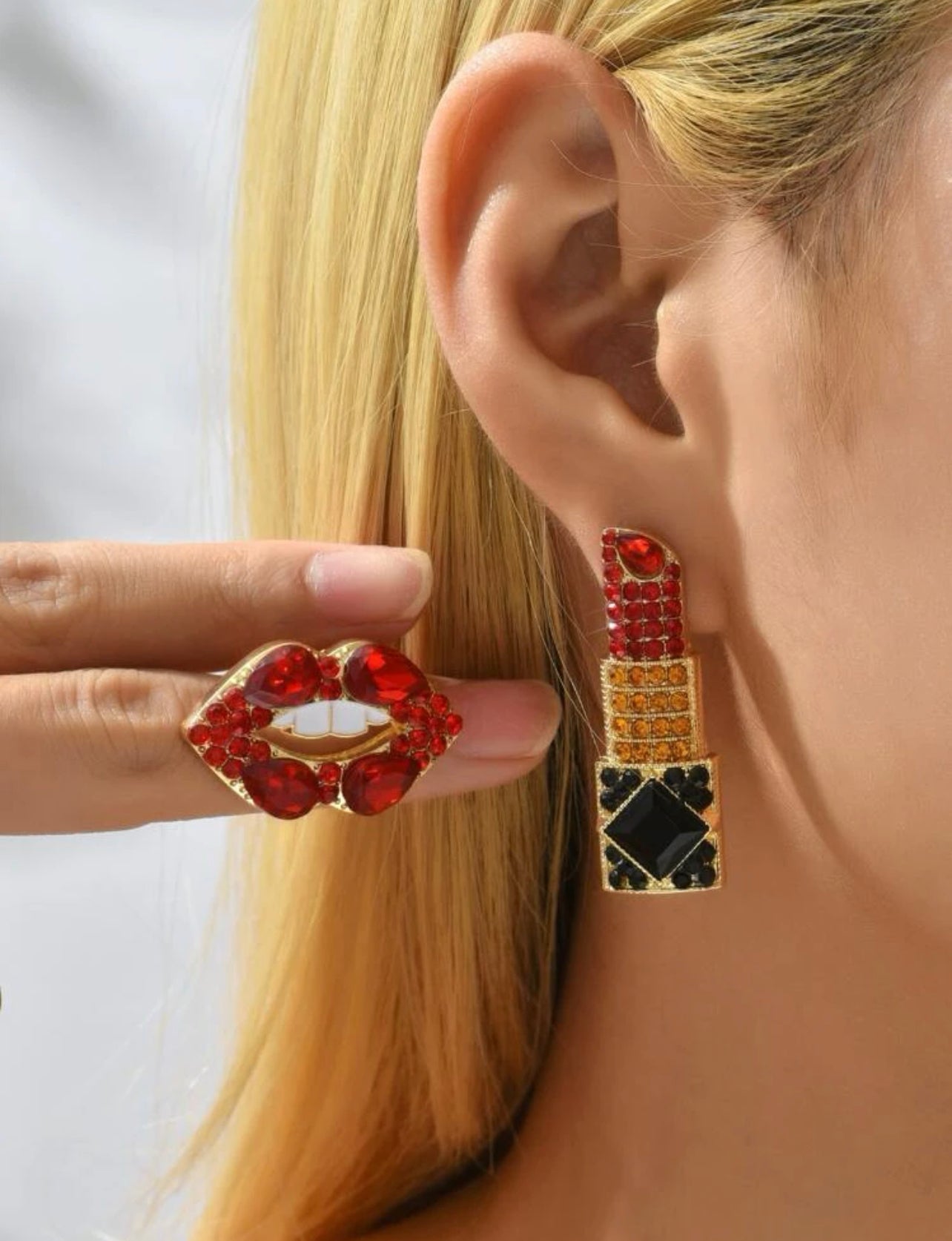 Sexy lips and lipstick