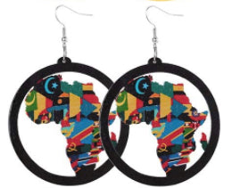Africa earrings