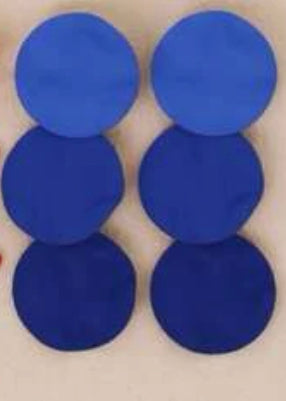 Circle trio earrings